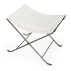 Tabouret artisanal en cuir Melton (Inde)
