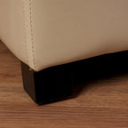 Banc de rangement en bois Ariel Ivory