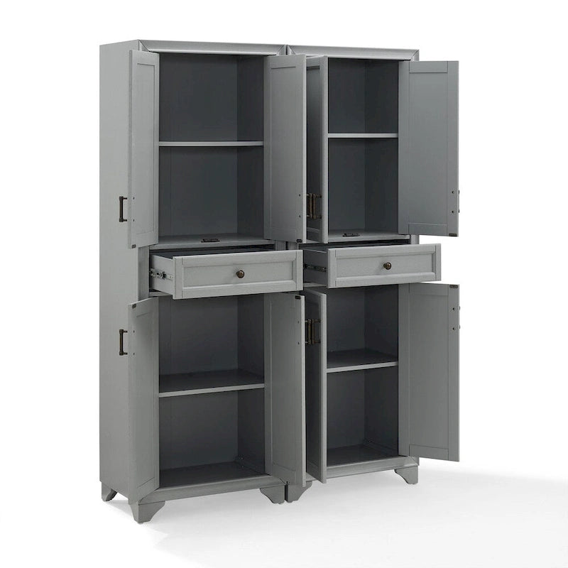 Ensemble de garde-manger 2 pièces - 47,5 larg. x 15 prof. x 67,75 haut.