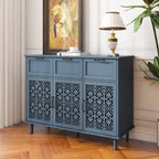Meuble 3 portes 3 tiroirs American Furniture, adapté au salon