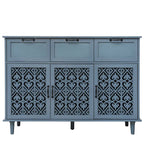 Meuble 3 portes 3 tiroirs American Furniture, adapté au salon