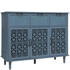 Meuble 3 portes 3 tiroirs American Furniture, adapté au salon