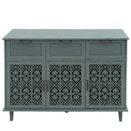 Meuble 3 portes 3 tiroirs American Furniture, adapté au salon