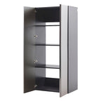 Armoire de rangement murale utilitaire en bois pour garage