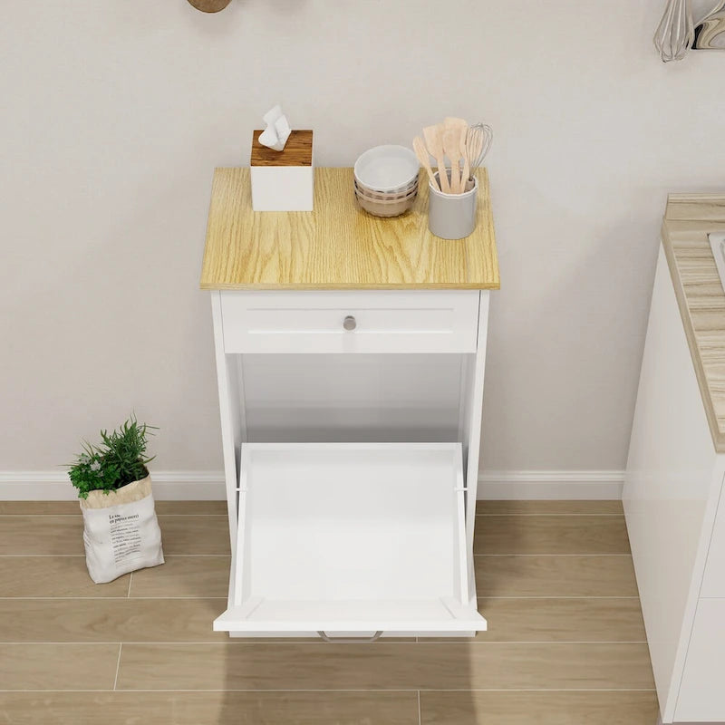 Meuble poubelle de cuisine
