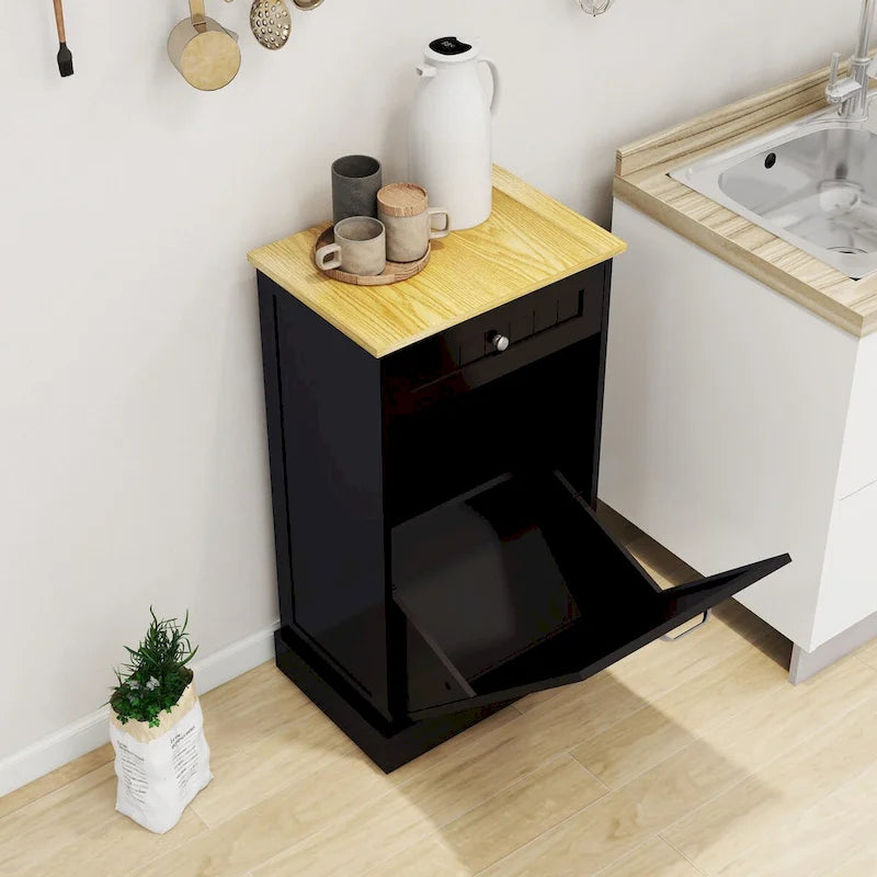 Meuble poubelle de cuisine