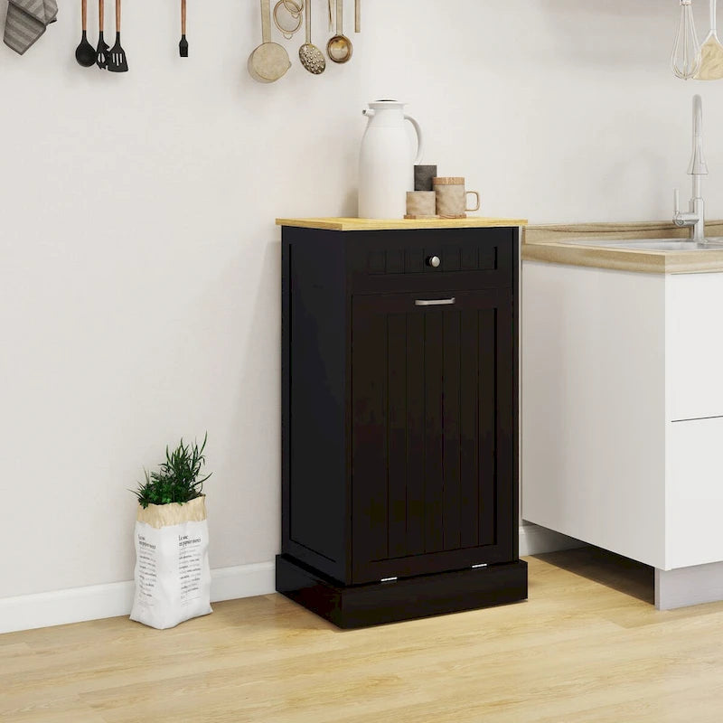 Meuble poubelle de cuisine