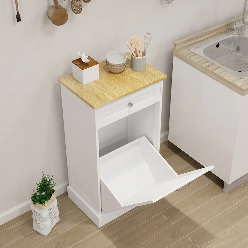 Meuble poubelle de cuisine