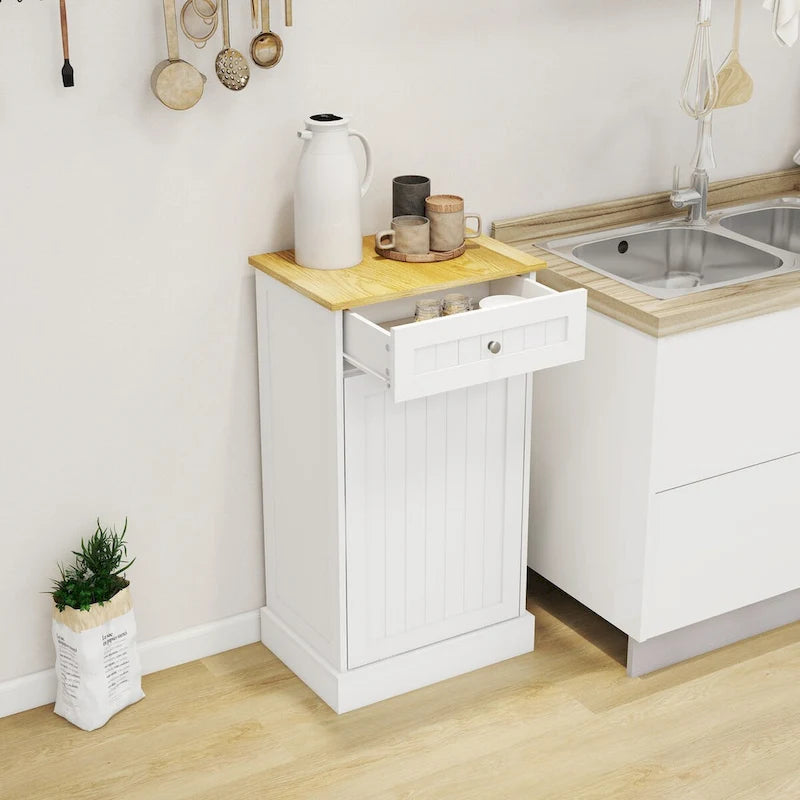 Meuble poubelle de cuisine
