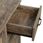 Buffets de style campagnard français, Armoires de rangement avec 2 séparateurs