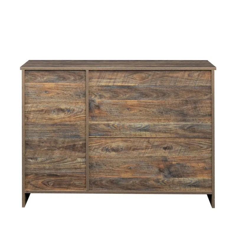 Buffets de style campagnard français, Armoires de rangement avec 2 séparateurs