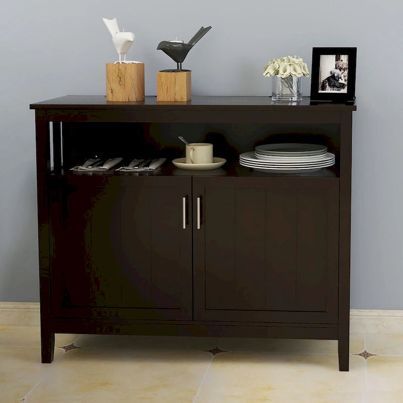 Buffets de style campagnard français, Armoires de rangement avec 2 séparateurs