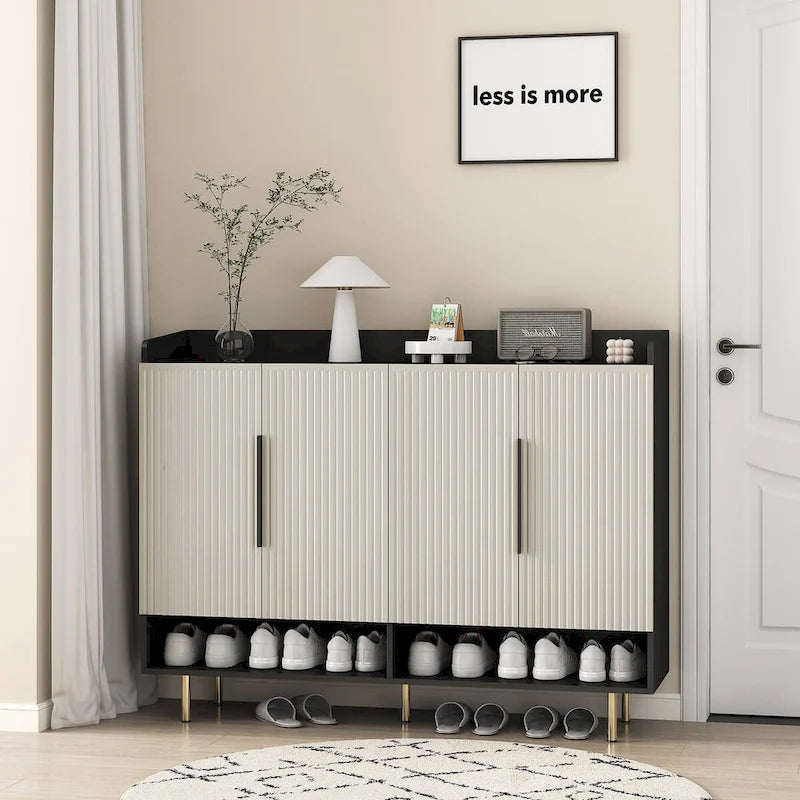 Meuble de rangement haut de salle de bain autoportant de 58,5 po, Armoire à linge