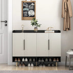 Meuble de rangement haut de salle de bain autoportant de 58,5 po, Armoire à linge
