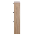 Banc Coffre de Rangement, Tissu Beige 130 cm, Clous Décoratifs en Laiton