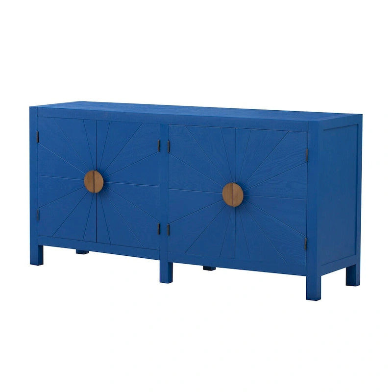 Ensemble d'armoires de cuisine blanc lustré, base de 396 cm de large - 153x24