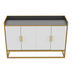 Meuble de rangement de cuisine moderne avec pieds en métal