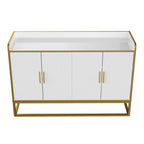 Meuble de rangement de cuisine moderne avec pieds en métal