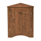 Meuble de rangement de salle de bain avec étagères réglables Meuble bas autoportant – 43,7L x 43,7l x 80H cm