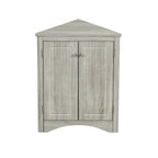 Meuble de rangement de salle de bain avec étagères réglables Meuble bas autoportant – 43,7L x 43,7l x 80H cm