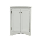 Meuble de rangement de salle de bain avec étagères réglables Meuble bas autoportant – 43,7L x 43,7l x 80H cm