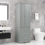 Armoire haute de rangement à trois tiroirs - S/O