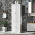 Armoire haute de rangement à trois tiroirs - S/O