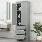 Armoire haute de rangement à trois tiroirs - S/O
