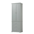 Armoire haute de rangement à trois tiroirs - S/O
