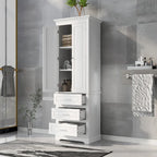 Armoire haute de rangement à trois tiroirs - S/O