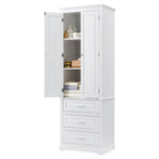 Armoire haute de rangement à trois tiroirs - S/O