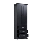 Armoire haute de rangement à trois tiroirs - S/O