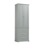 Armoire haute de rangement à trois tiroirs - S/O