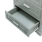 Armoire haute de rangement à trois tiroirs - S/O
