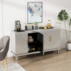 Meuble de rangement 4 portes grand format pour salon